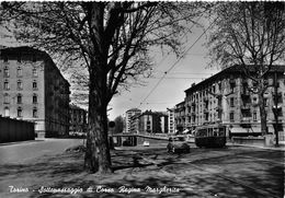 07305 "TORINO - SOTTOPASSAGGIO DI C.SO REGINA MARGHERITA  - SACAT" AUTO ANNI '50. TRAMWAY. CART. ORIG. NON SPED. - Viste Panoramiche, Panorama