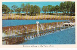 Texas San Antonio Dam And Spillway At L B J Ranch House - San Antonio