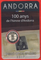 Andorra 2 Euro 2017 (2018) "100 Years Of The Anthem" BiMetallic BU - Andorra