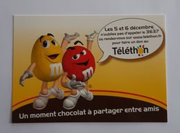 TELETHON    CHOCOLAT MMS - Chocolat