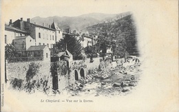 Le Cheylard (Ardèche) - Vue De La Dorne - Collection C. Courtial - Carte Dos Simple, Non Circulée - Le Cheylard