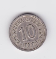 10 Para Serbie 1884 H  TTB/SUP - Serbie