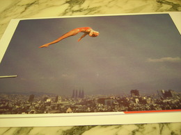 PHOTO PLONGEUSE TRACEY MILES  JO DE BARCELONE 1992 - Swimming