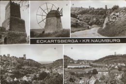 Germany - Postcard Circulated In 1983 - Eckartsberga Kr.Naumburg - Collage Of Images - 2/scan - Naumburg (Saale)