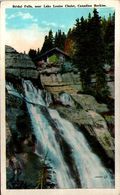 Bridal Falls Near Lake Louise Chalet, Canadian Rockies - Lake Louise