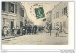 82 MONCLAR DE QUERCY ARRIVE DE MONCLAR 1910 CPA TRES ANIMEE BON ETAT - Montclar De Quercy
