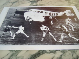 PHOTO ENTRAINEMENT A L ECOLE D AVIATION MUNICH 1920 - Altri & Non Classificati