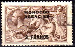 Marocco-(Uff.Brit.)-026 - Zona Franc.- Emissione Sovrastampata Del 1918: Y&T N.10 (+) LH - Senza Difetti Occulti. - Morocco Agencies / Tangier (...-1958)