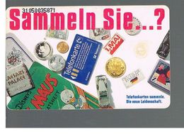 GERMANIA (GERMANY) -  1991 - SAMMELN     - USED - RIF.   11 - Francobolli & Monete