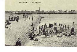 Cpa Pen Bron La Jetée D'Aiguillon - La Turballe