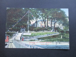 DR Nordschleswig / Dänemark 1911 Ostseebad U. Luftkurort Kollund. Besitzer C.M. Ries. Starnd Hotel. Wester - Satrup - Hotels & Gaststätten