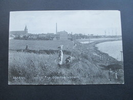 Delcampe - DR Nordschleswig / Dänemark 1911 AK Assens. Udsigt Fra Spadserestien. Stempel Norburg (Alsen) Pöhl - Dänemark