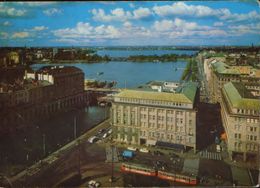 Germany - Postcard  Circulated In 2001 - Hamburg - The Three Alster Basins (tram) - 2/scan - Nord