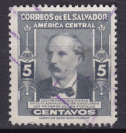 El Salvador 1947 Mi. 626    5 C. Francisco Duenas Präsident - El Salvador