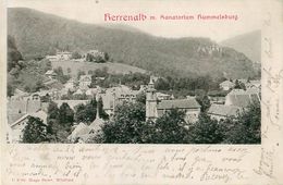 Cpa Précurseur - HERRENALB M. Sanatorium Hummelsburg - Bad Herrenalb