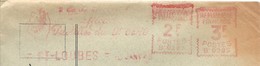 EMA Havas Type B - 2 Empreintes à 2F Et 3F = 5F Tarif Factures En 1948 - Publicité Pastilles Du Dr Gého - Postal Rates