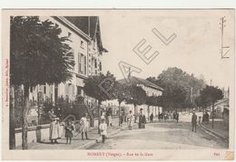 Nomexy (88) - Rue De La Gare (Circulé En 1918) - Nomexy