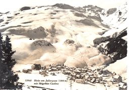 Bivio Am Julierpass Mit Skigebiet Cuolms  (Carte Grand Format 10 X 15) - Bivio