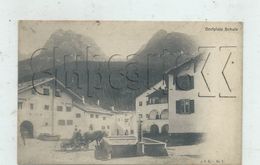 Scuol (Suisse, Grisons) : MP D'un Attelage Sur La Place De L'école En 1910 (animé) PF. - Scuol