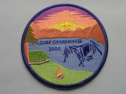 CAMP CHAWANAKEE 2004 / Boy Scouts / Badge Patch ( New - 10 Cm. ) Zie Foto Voor Detail ! - Scoutismo