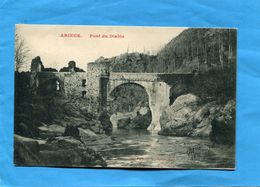 Le Pont Du Diable-a Voyagé En 1910---édition Maury Faix - Varilhes