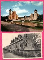 4 Cp - Abbaye D'Orval - Rose Et Façade Septentrionale Du Transept - La Cour D'Honneur - Salle De Réception - THILL - Florenville