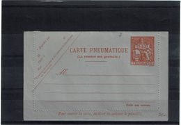 CTN27 - CARTE PNEUMATIQUE CHAPLAIN 1f60 STORCH N° V11 - Pneumatiques