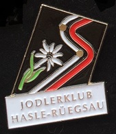 JODLERKLUB - HASLE - RÜEGSAU - JODLER CLUB - EDELWEISS - SUISSE - SWISS - SCHWEIZ   -      (ROSE) - Música