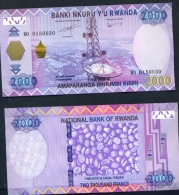 RWANDA  -  2014  2000 Francs UNC Banknote - Rwanda