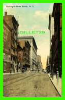 BUFFALO, NY - WASHINGTON STREET - ANIMATED -  DAVID ELLIS, PUBLISHER - - Buffalo