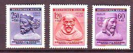 Bohemia And Moravia - 1943, Winter Aid 3v Mnh - Unused Stamps