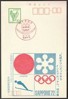 Japan / Olympic Games Sapporo 1972 / Stationery Card - Winter 1972: Sapporo