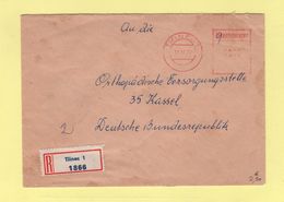 Tchecoslovaquie - Trinec - Destiation Allemagne - 1972 - Cartas & Documentos