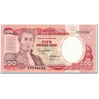 Billet, Colombie, 100 Pesos Oro, 1988, 1988-10-12, KM:426c, NEUF - Colombie