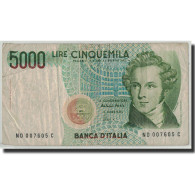 Billet, Italie, 5000 Lire, 1985, 1985-01-04, KM:111c, B - 5000 Liras