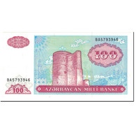 Billet, Azerbaïdjan, 100 Manat, 1993, Undated (1993), KM:18b, SPL+ - Azerbaïdjan