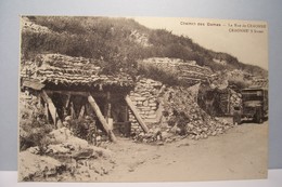 LA RUE DE  CRAONNE   - CHEMIN DES DAMES   - MILITARIA - 1914/1918 - Craonne