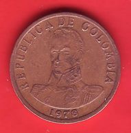 - COLOMBIE - 2 Pesos 1978 - - Colombia