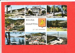 42 BOURG ARGENTAL Et Ses Environs Cpsm Multivues L 42423 Cellard - Bourg Argental