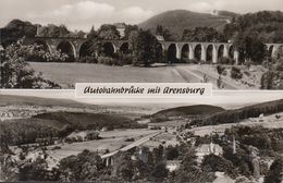 D-31707 Bad Eilsen - Autobahnbrücke - Schloß Arensburg (1950) - Bueckeburg