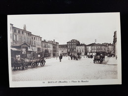 CPA D57 Boulay  Place Du Marché - Boulay Moselle