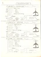 Fiche Technique QUADRIREACTEURS Avion Boeing 707 Jetliner Douglas DC 8 Convair Coronado C 990  ; Vers 1950/ 60 , TB - Manuales