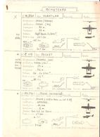 Fiche Technique BIMOTEURS Avion NORATLAS N 2501, Packet Fairchild C 119  CESSNA Skymaster CES 336 ; Vers 1950/ 60 , TB - Handbücher