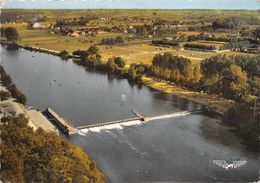 37-BLERE- LE PARC PLAGE, LA BAIGNADE ET LE CAMPING VUE DU CIEL - Bléré