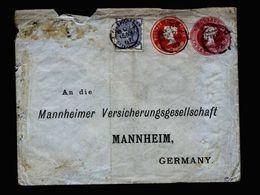 A5209) UK Ganzsachen-Brief Mit Zusfr. London 15.08.87 N. Germany - Storia Postale