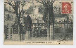 CROISSY SUR SEINE - Pavillon De Chasse De HENRY IV - Cachet Au Dos De L'Architecte C. LEMARIÉ - Croissy-sur-Seine