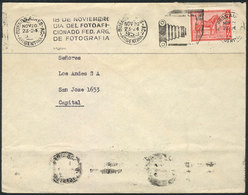 7 TOPIC PHOTOGRAPHY: "Cover Used In Argentina In NOV/1959, With Machine Cancel With S - Photographie