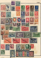 36 ALBANIA: Collection On Pages With Mint (without Gum, Lightly Hinged Or MNH) And Used - Albanie