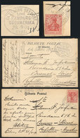 42 GERMANY: 2 PCs Sent From German Ships AT SEA To Argentina In 1909, Both Franked With - Autres & Non Classés