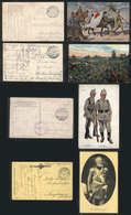 43 GERMANY: FELDPOST: 16 Cards Used Between 1915 And 1918 (+ One Of 1941) With Postal F - Sonstige & Ohne Zuordnung